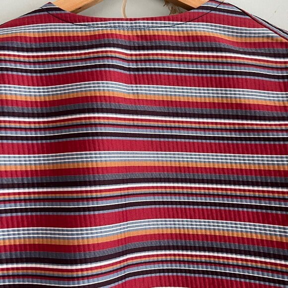 Lafayette 148 New York Women Open Blazer Jacket Sz 12 Striped Office Careerwear - Picture 4 of 8